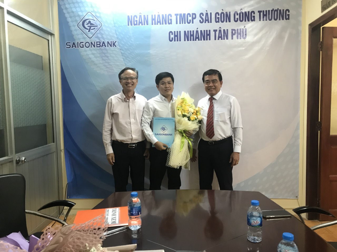 LỄ CÔNG BỐ QUYẾT ĐỊNH NHÂN SỰ CHI NHÁNH TÂN PHÚ