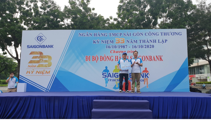 “ĐI BỘ ĐỒNG HÀNH” CÙNG SAIGONBANK