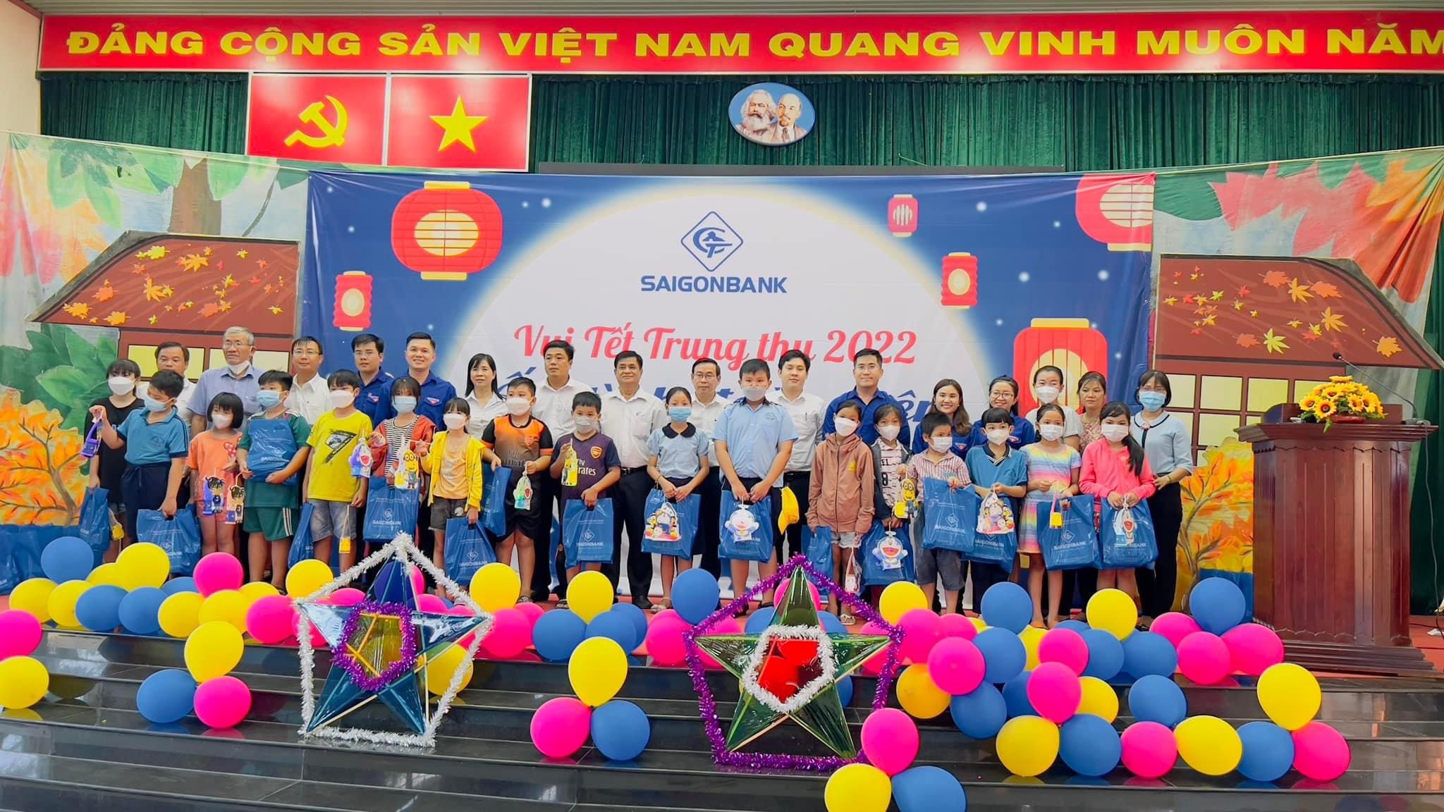 SAIGONBANK Tổ chức chương trình “Vui Tết Trung thu - Ấm tình đoàn viên năm 2022”