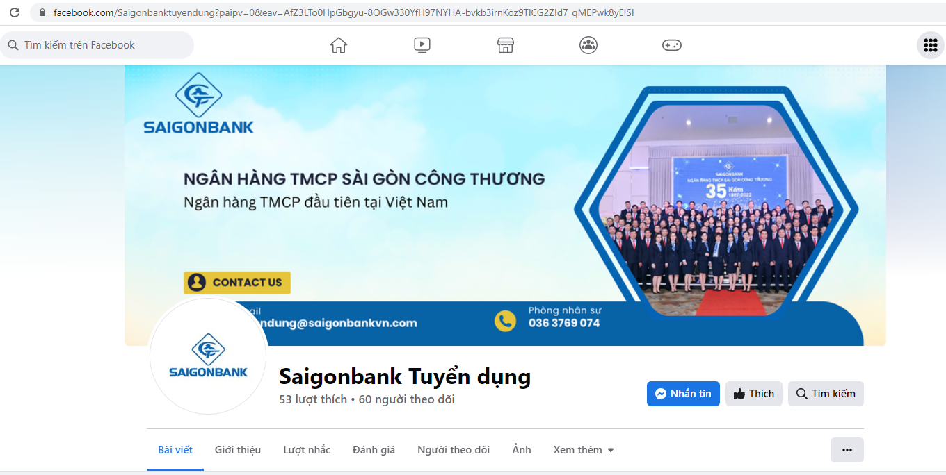Cảnh báo việc lợi dụng thương hiệu SAIGONBANK để tuyển dụng nhân sự