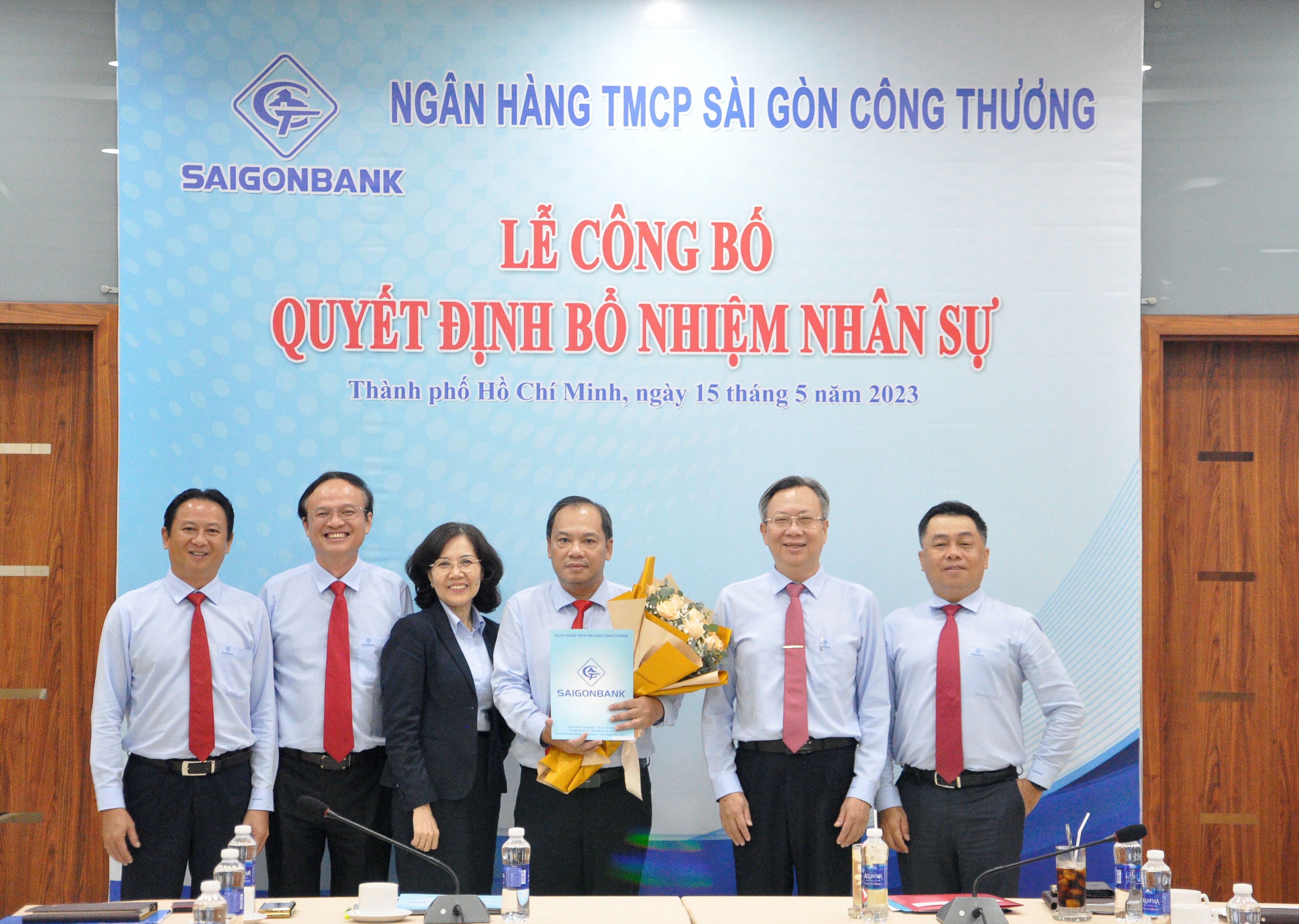 SAIGONBANK công bố quyết định điều động, bổ nhiệm cán bộ quản lý