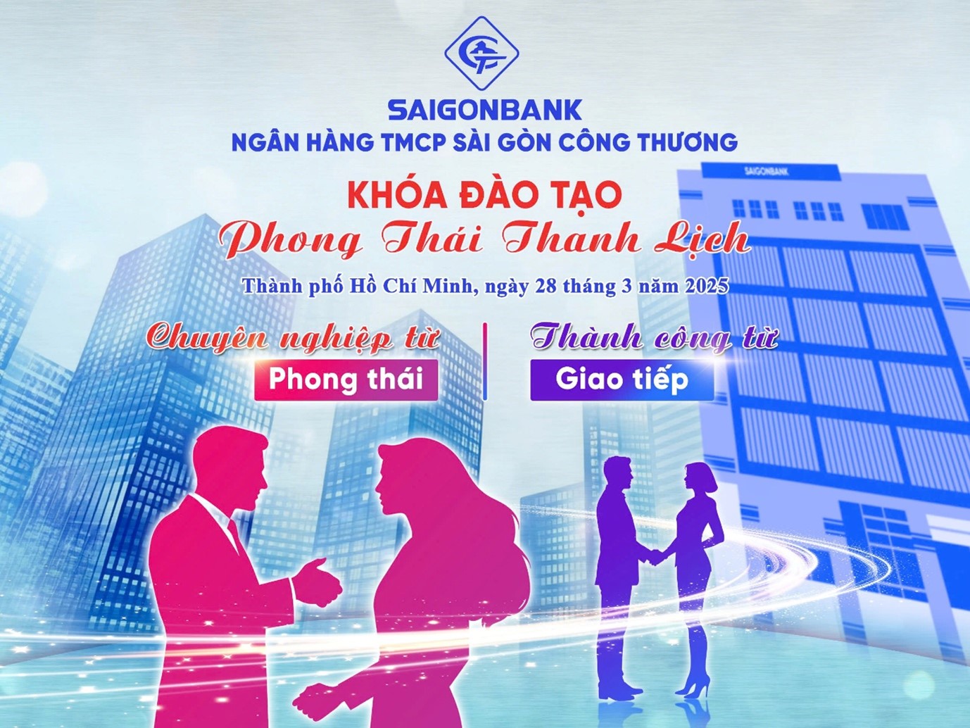SAIGONBANK TỔ CHỨC KHÓA ĐÀO TẠO 