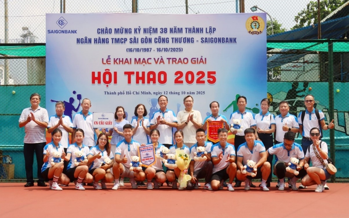 SAIGONBANK SÔI NỔI HỘI THAO VÀ NGÀY HỘI HIẾN MÁU “GIỌT HỒNG NHÂN ÁI” CHÀO MỪNG 38 NĂM THÀNH LẬP NGÂN HÀNG