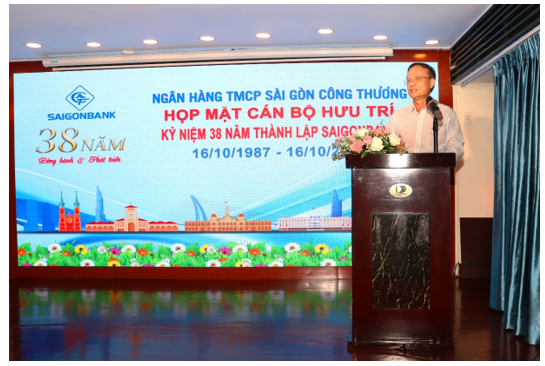 SAIGONBANK HỌP MẶT CÁN BỘ HƯU TRÍ NHÂN KỶ NIỆM 38 NĂM THÀNH LẬP NGÂN HÀNG