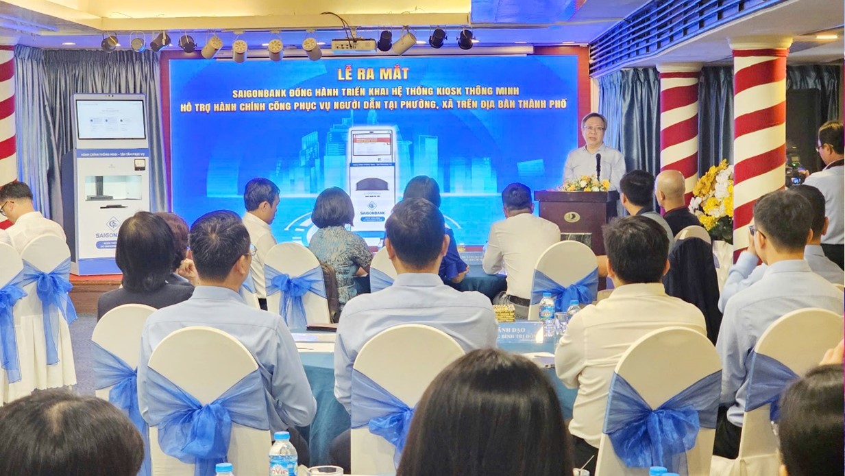 Hội nghị triển khai hệ thống Kiosk thông minh hỗ trợ hành chính công phục vụ người dân