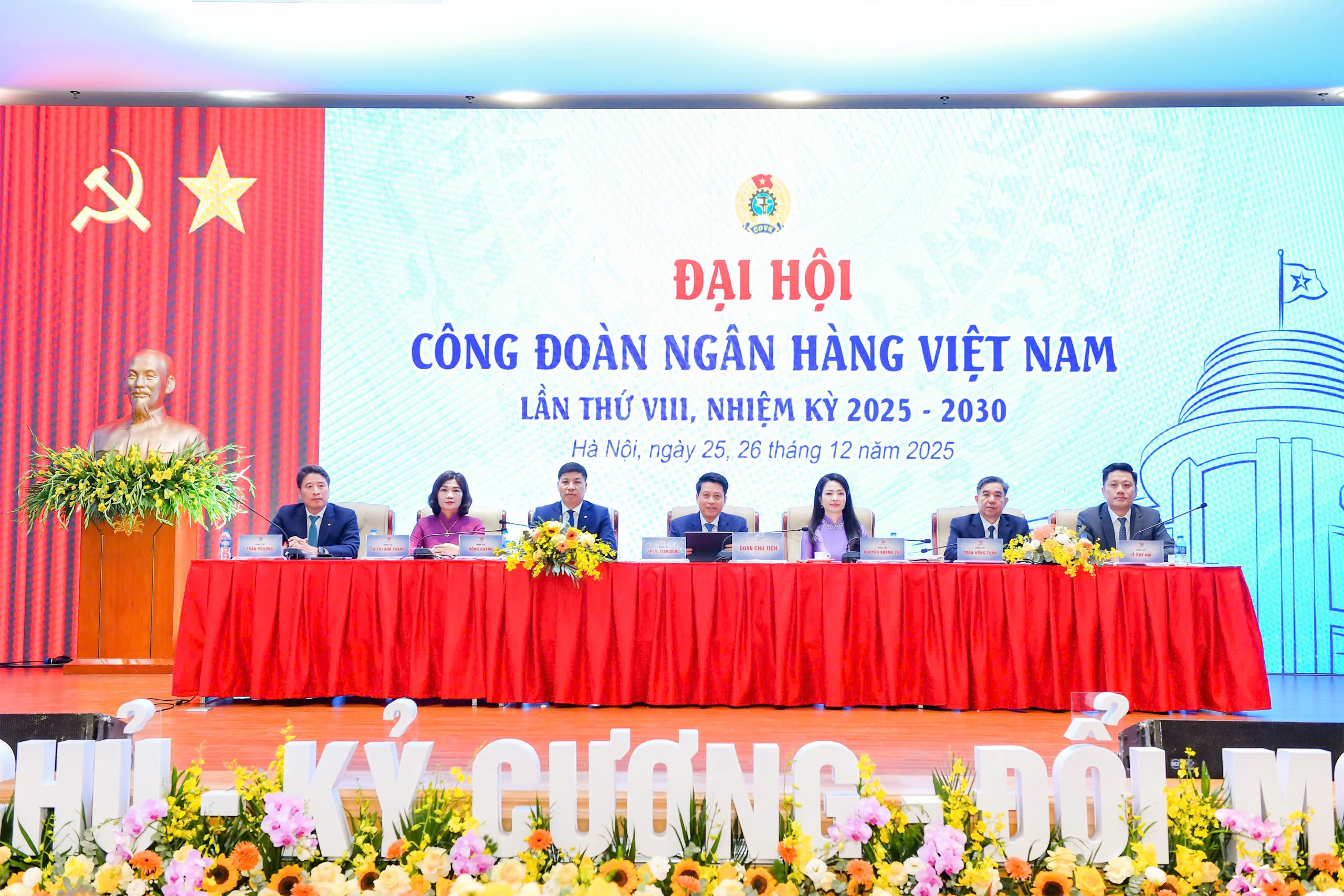 Đại hội VIII Công đoàn Ngân hàng Việt Nam: Đổi mới – Dân chủ – Kỷ cương – Đoàn kết – Phát triển
