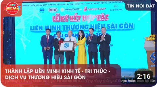 THÀNH LẬP LIÊN MINH KINH TẾ - TRI THỨC - DỊCH VỤ THƯƠNG HIỆU SÀI GÒN