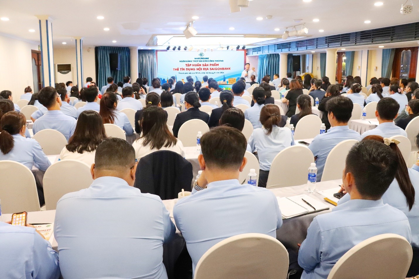 SAIGONBANK tăng tốc tập huấn toàn hệ thống, sẵn sàng ra mắt thẻ tíndụng nội địa