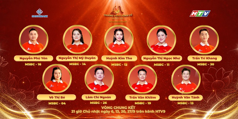 Chuông vàng vọng cổ 2026: Lộ diện 9 gương mặt xuất sắc vào vòng Chung kết